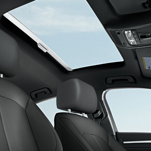 Audi A3
interior with sunroof