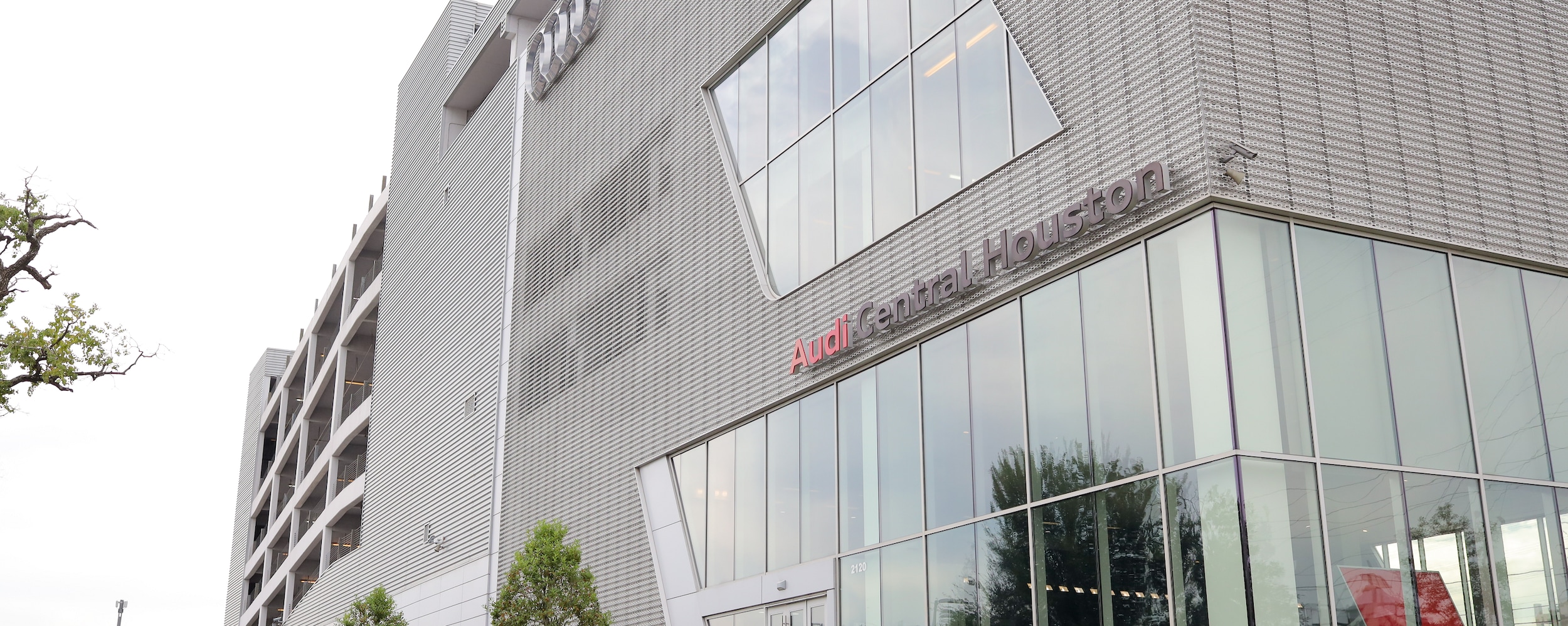 Audi Central Houston Storefront of the Audi Central Houston