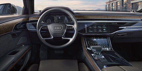 Audi A8 interior