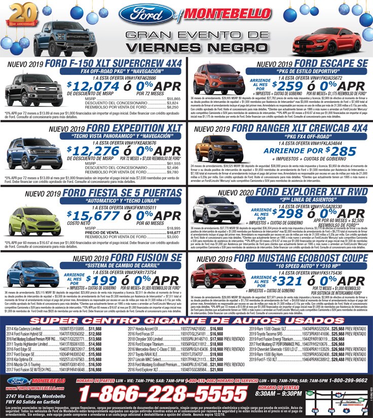 Anuncios Especiales