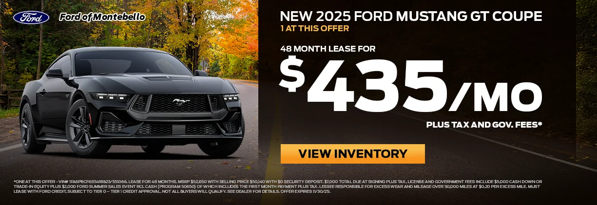 New Ford Special in Montebello New Ford Special in Montebello