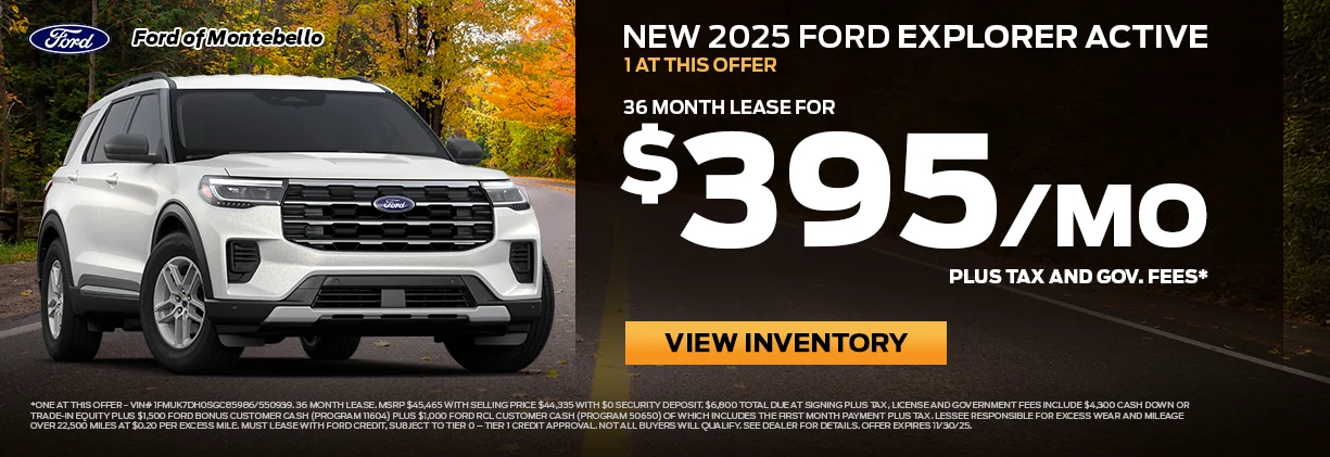 New Ford Special in Montebello New Ford Special in Montebello