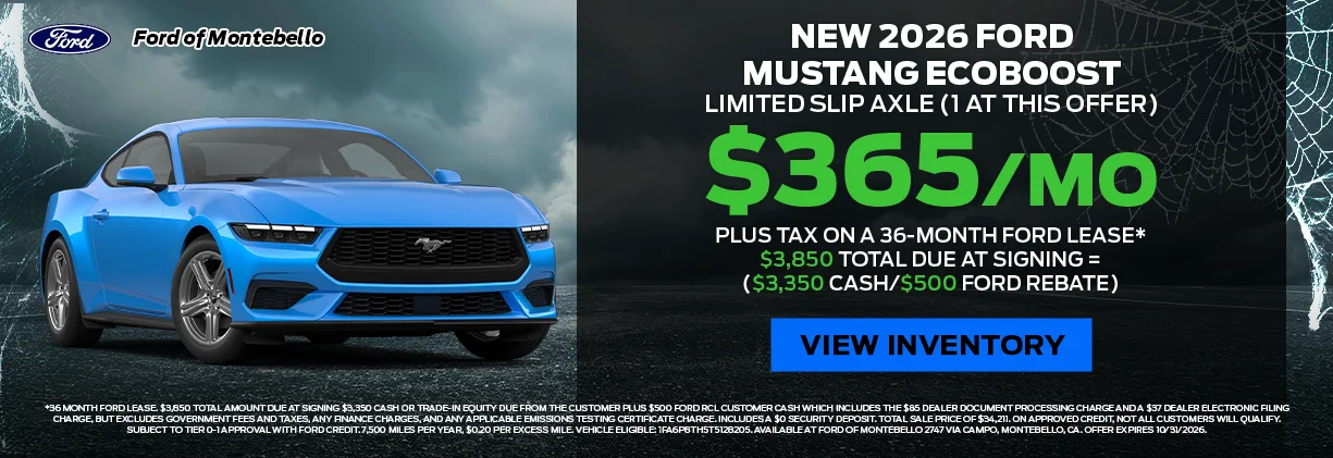 New Ford Special in Montebello New Ford Special in Montebello