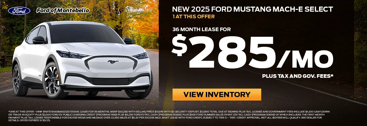 New Ford Special in Montebello New Ford Special in Montebello