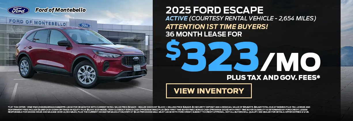 New Ford Special in Montebello New Ford Special in Montebello