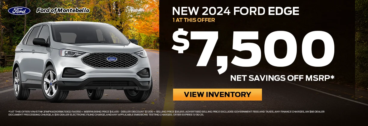 New Ford Special in Montebello New Ford Special in Montebello