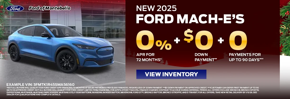 New Ford Special in Montebello New Ford Special in Montebello