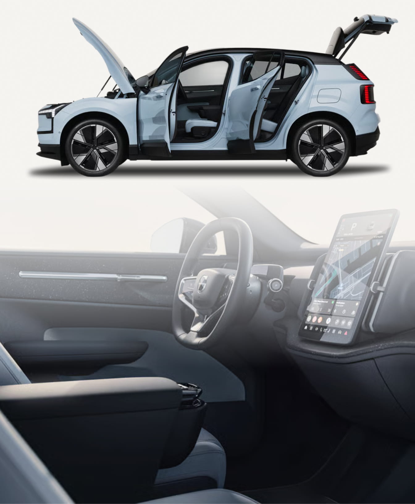 Volvo EX30 vs. Hyundai IONIQ 5 Interior Tech & Comfort