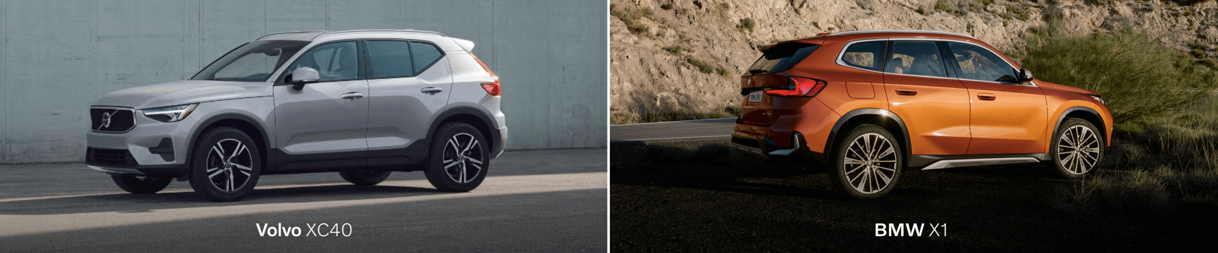 Volvo XC40 vs BMW X1