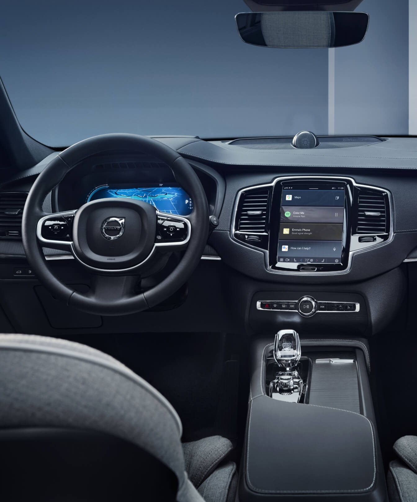Volvo XC90 vs. INFINITI QX60 Interior Tech & Features
