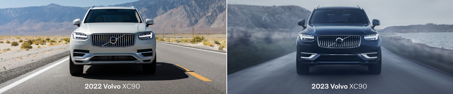 2022 Volvo XC90 vs. 2023 Volvo XC90 Comparison
