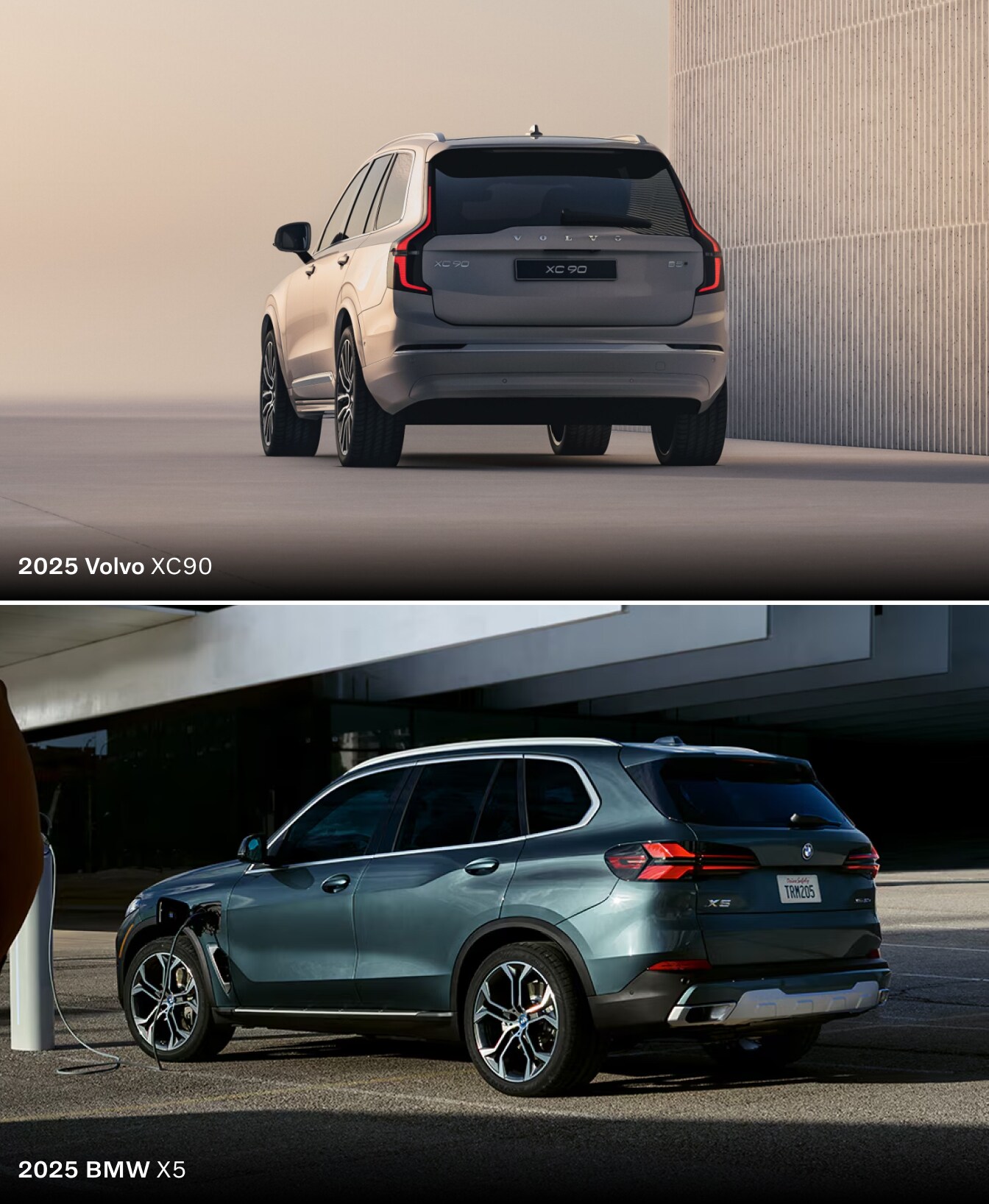 Volvo XC90 vs. BMW X5: Dimensions & Cargo