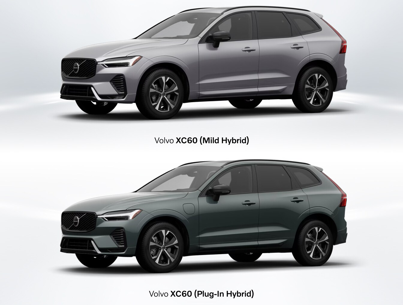 Comparing Volvo XC60 Mild Hybrid vs. Plug-In Hybrid MPG A