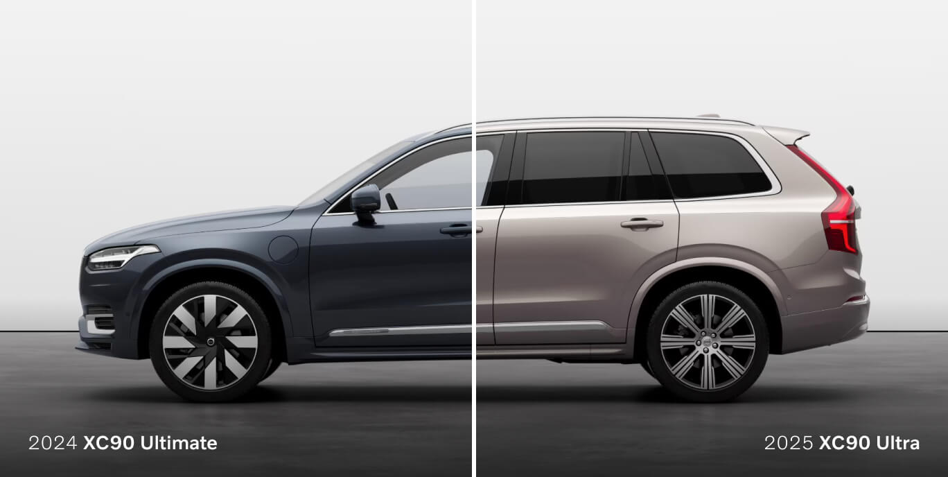 2024 vs. 2025 Volvo XC90 Trim Levels