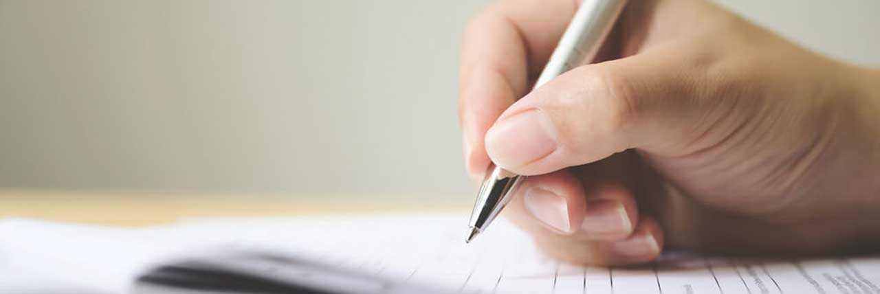 step-by-step-Insurance-Process.jpg Person Filing Insurance Claim