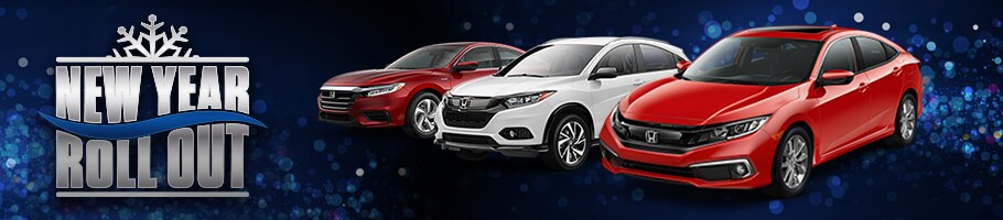 New Year Roll Out Savings at Morganton Honda