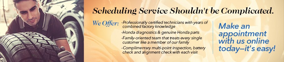 Morganton Honda Online Schedule Service