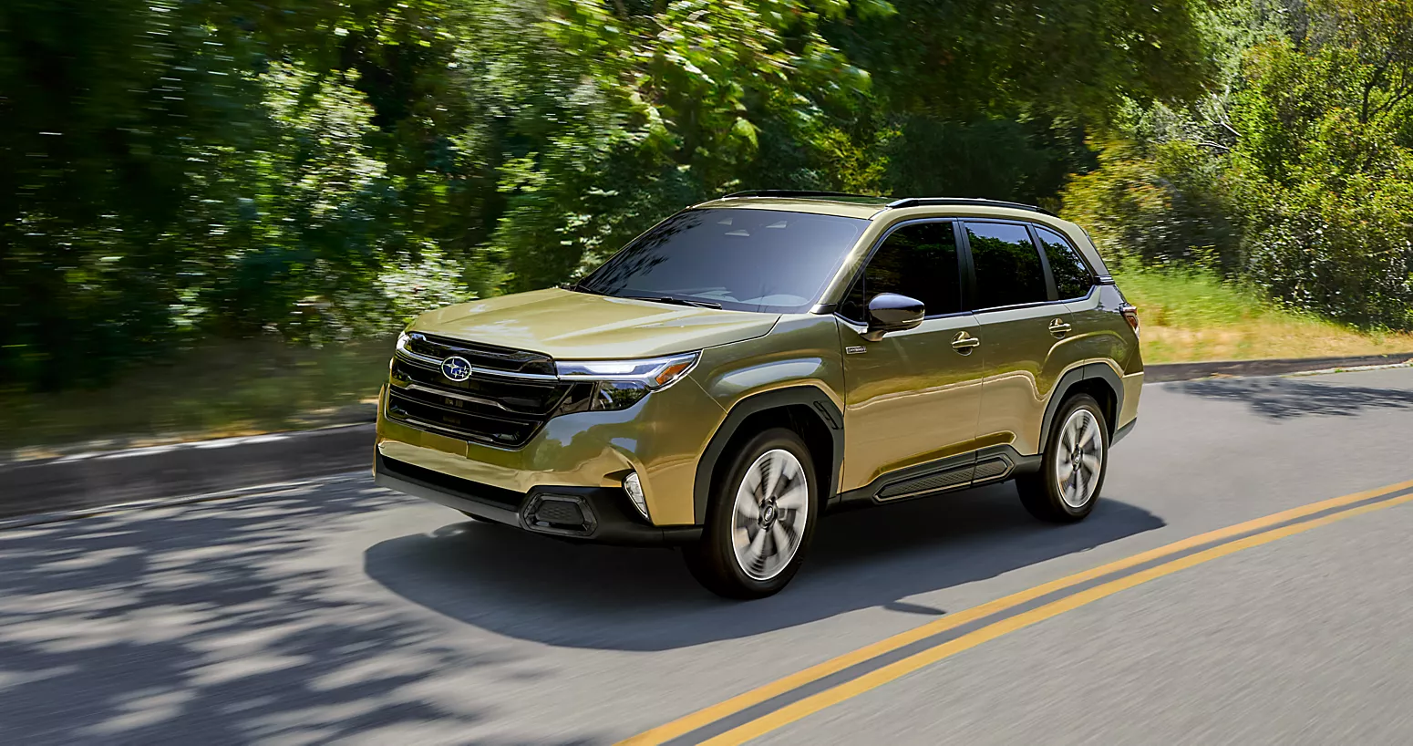 2026 Subaru Forester exterior with upright proportions and large glass area