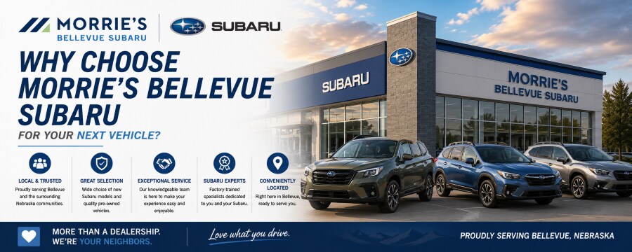 Why Buy Your Next Subaru from Morrie's Bellevue Subaru