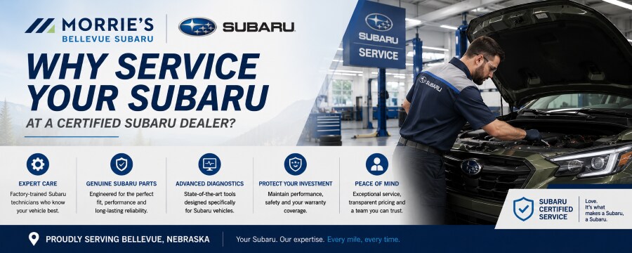 Why Service Your Subaru at Morrie's Bellevue Subaru