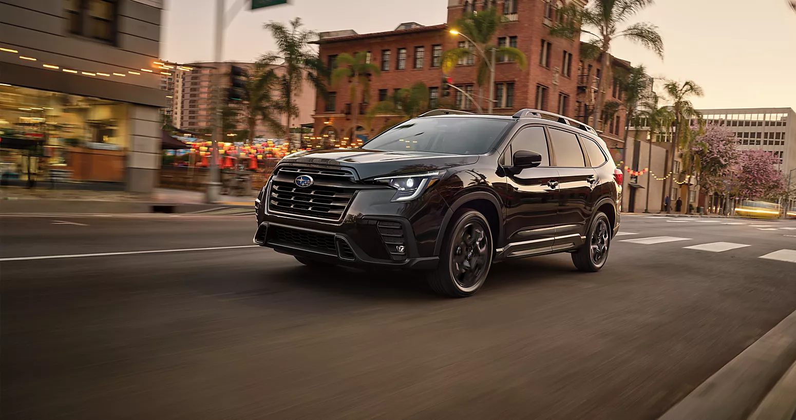 2026 Subaru Ascent exterior with three-row proportions and 20-inch alloy wheels