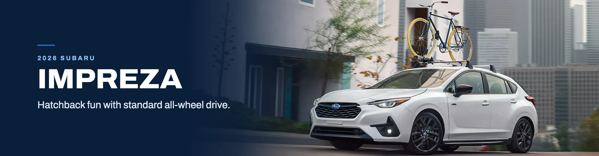 New 2026 Subaru Impreza hatchback at Morrie's Bellevue Subaru near Omaha, NE