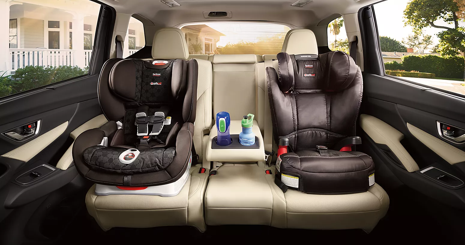 2026 Subaru Ascent interior with three-row seating and Subaru Multimedia System