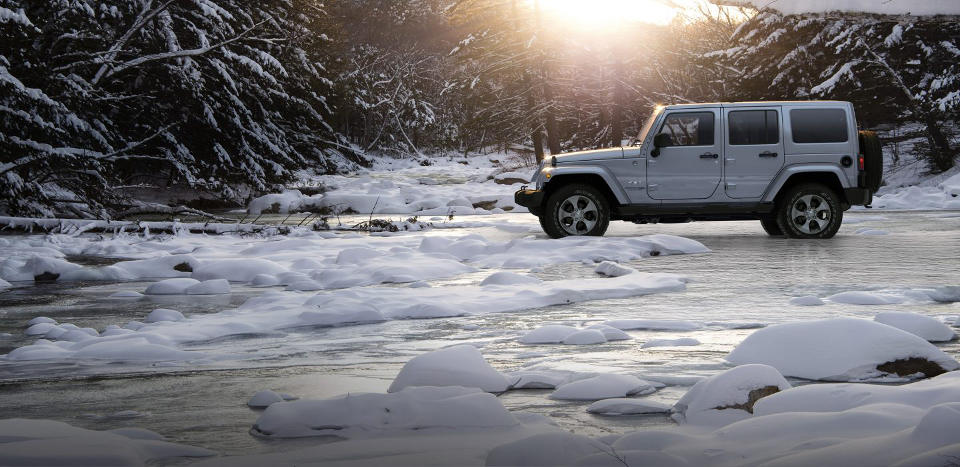 2018 Jeep Wrangler JK Safety Features A 2018 Jeep Wrangler JK being loaded up