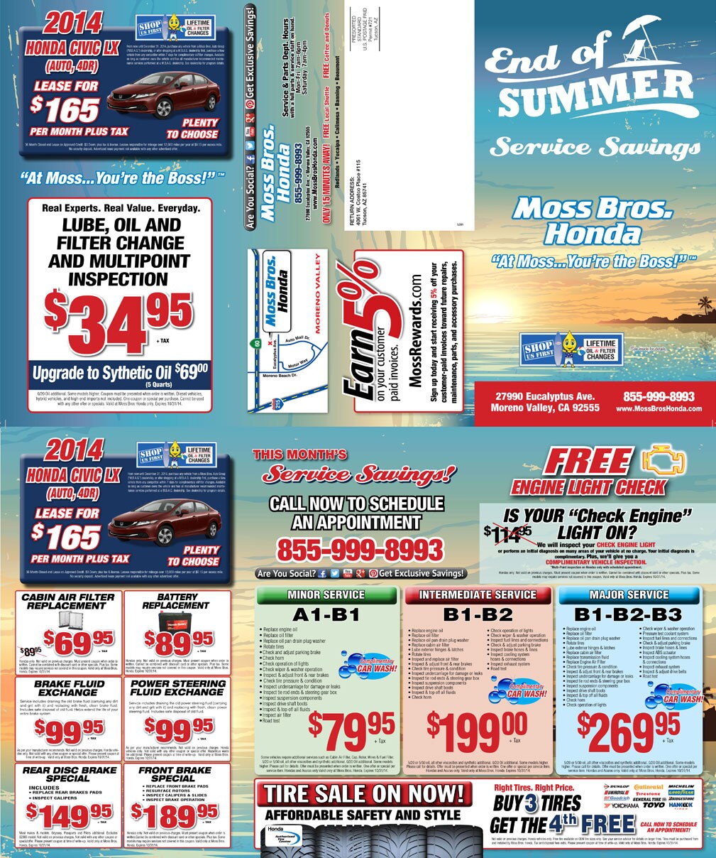 Moss brothers honda coupon #3