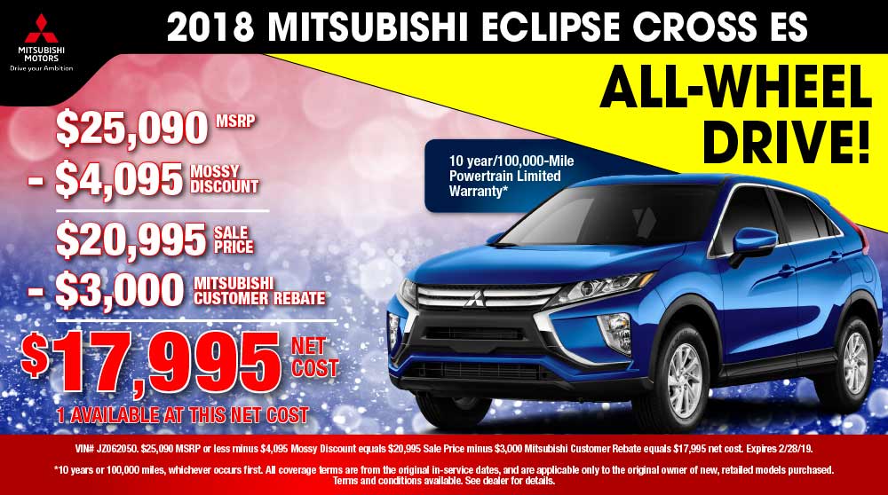 2018 Mitsubishi Eclipse Cross ES