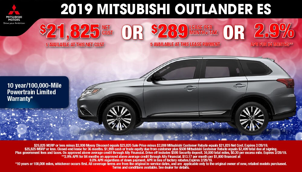 2019 Mitsubishi Outlander ES