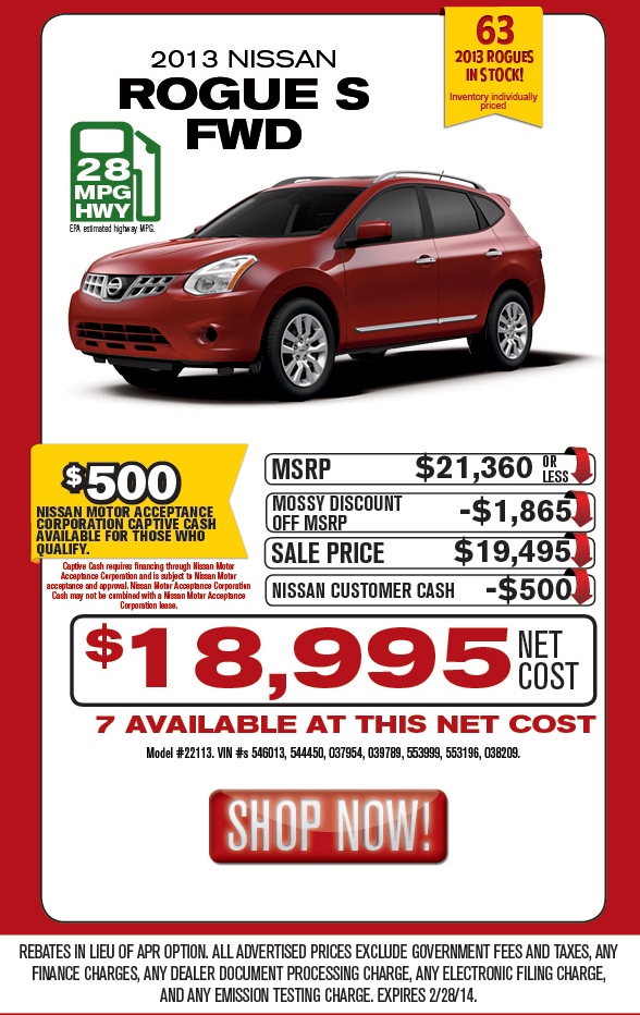 Mossy Nissan Used Cars Mossy Nissan Used Cars