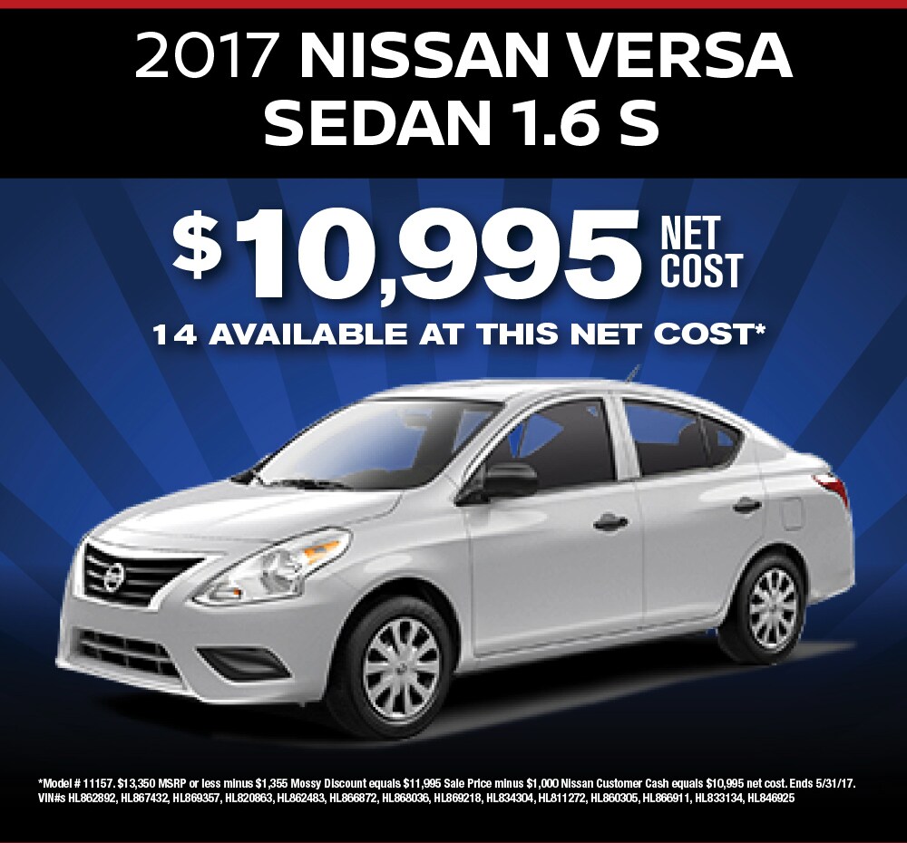San Diego, CA New Nissan deals and advertised specials in San Diego