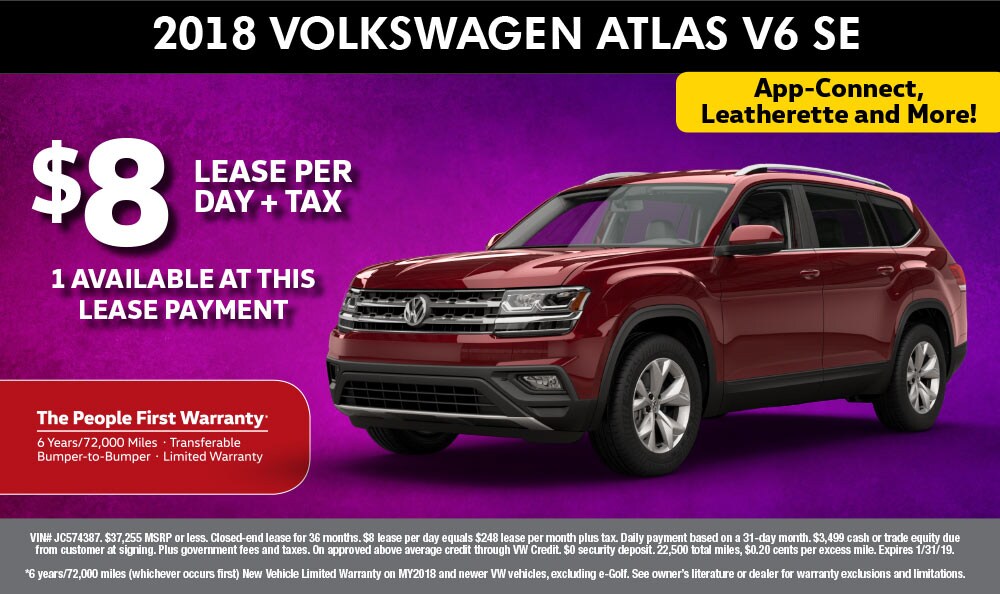 2018 Volkswagen Atlas SE