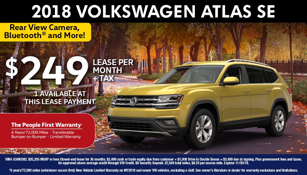 2018 Volkswagen Atlas SE