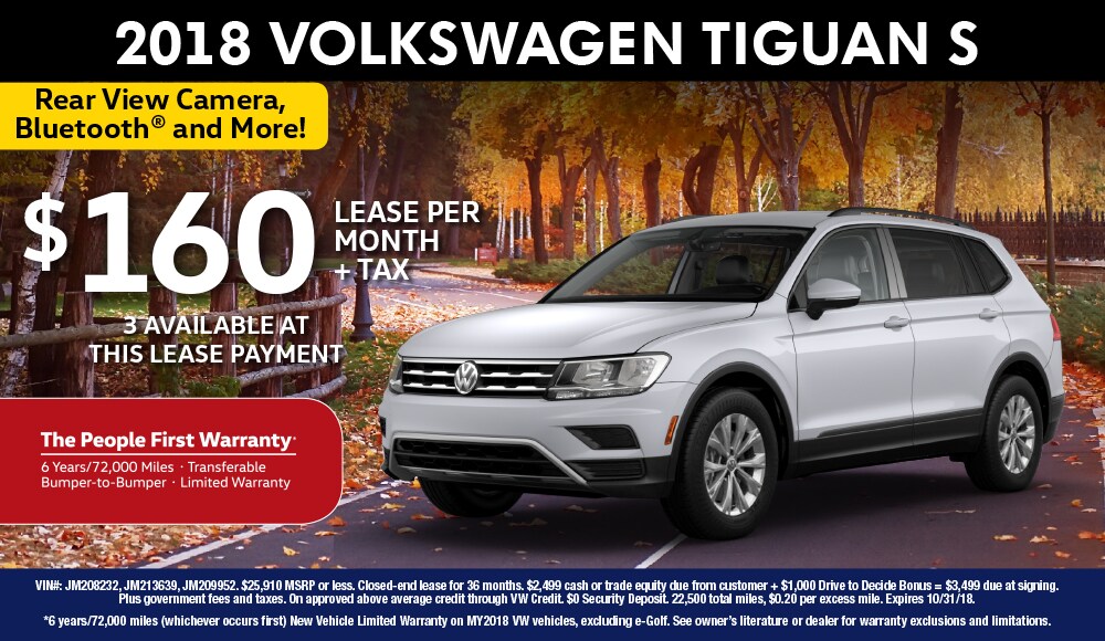 2018 Volkswagen Tiguan S