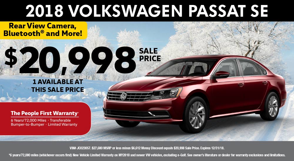 2018 Volkswagen Passat SE
