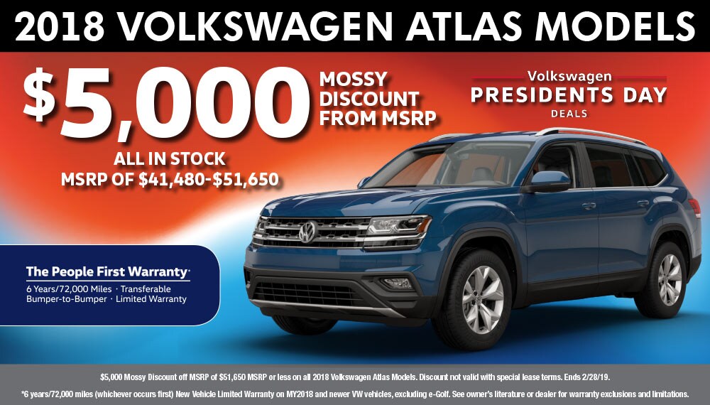 2018 Volkswagen Atlas Models