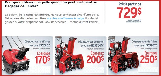  honda produit mecanique joliette
