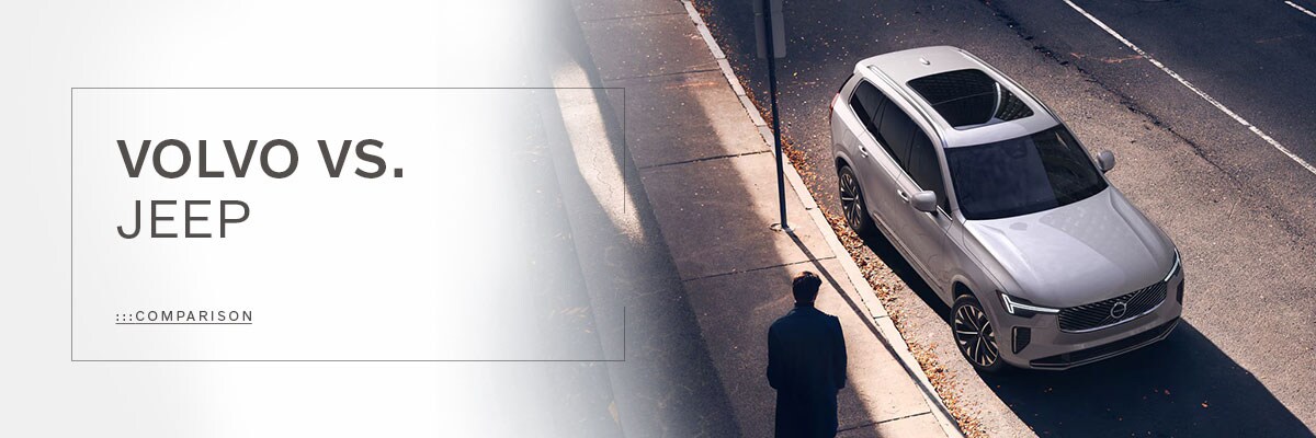 Volvo vs Jeep Brand Comparison at Motorcars Volvo