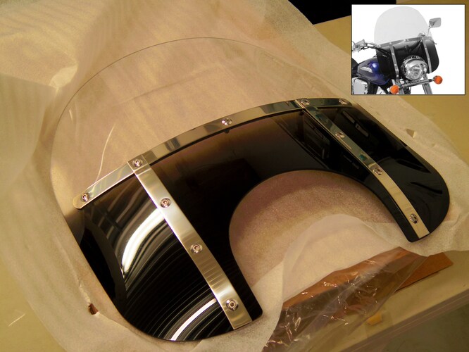 Liquidation Liquidation PAre-brise Memphis Shades 15''