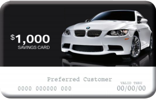 BMW Savings Card
