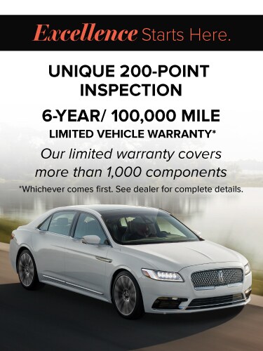 Why Buy Lincoln Certified Pre-owned image