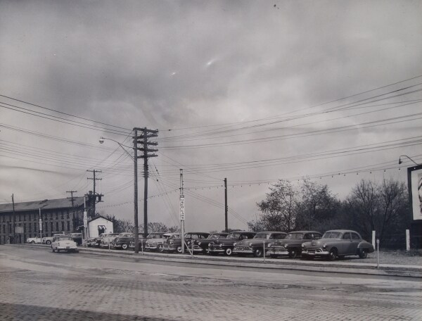 Mullane's Used Car Lot Late 40's