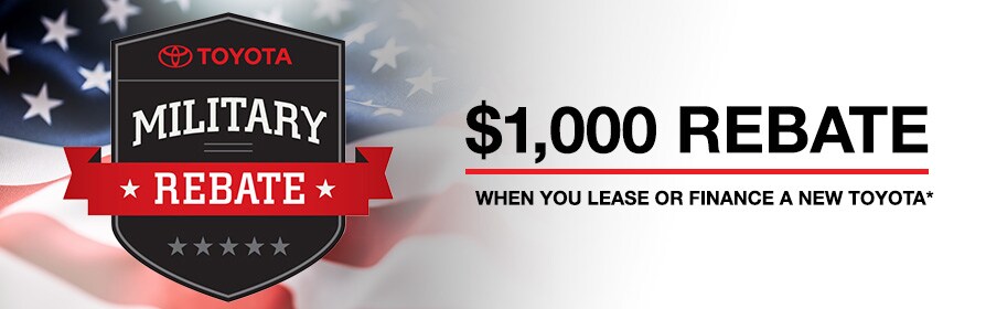 Toyota Military Rebate