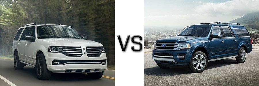 Lincoln Navigator vs. Ford Expedition