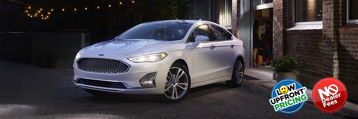 2020 Ford Fusion Hybrid parked