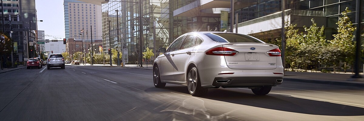 2020 Ford Fusion Hybrid rear