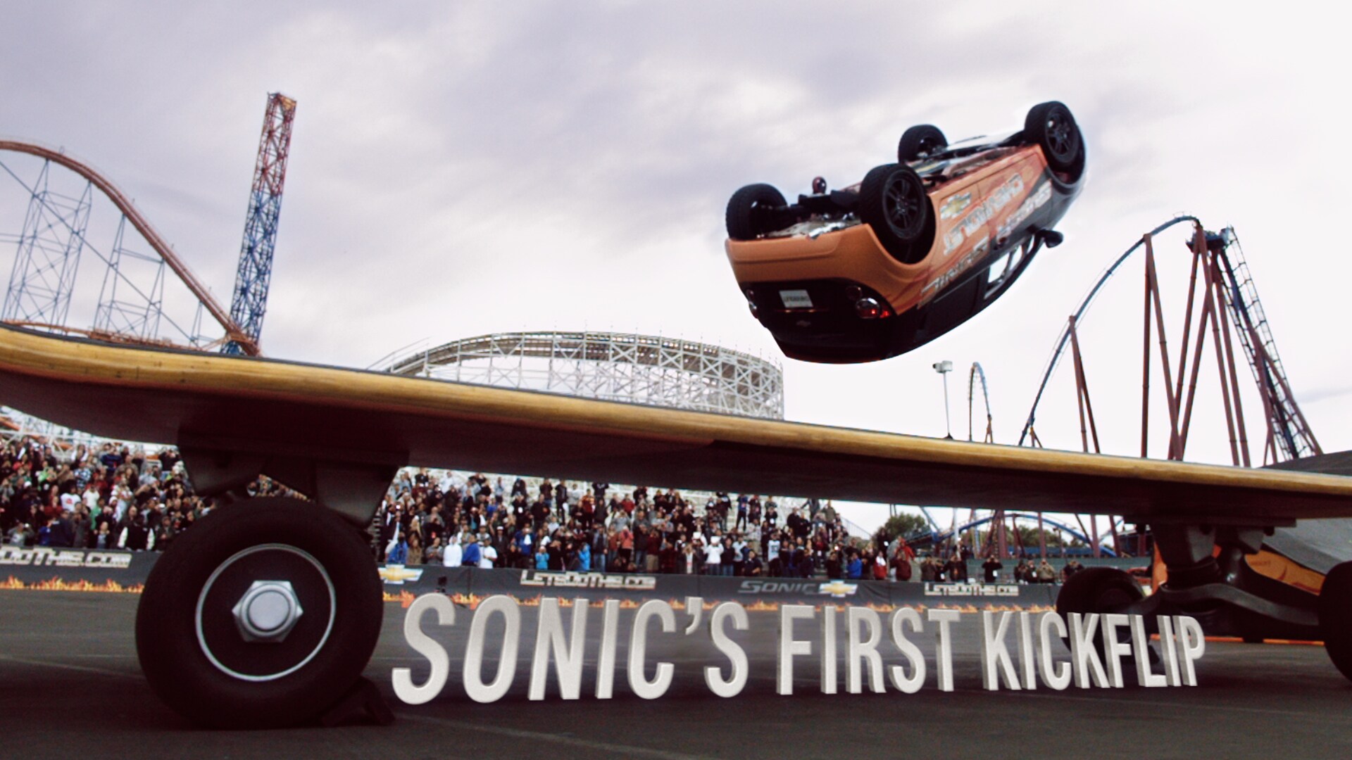 Rob Dyrdek Sets Record in 2014 Chevrolet Sonic for Farthest Reverse