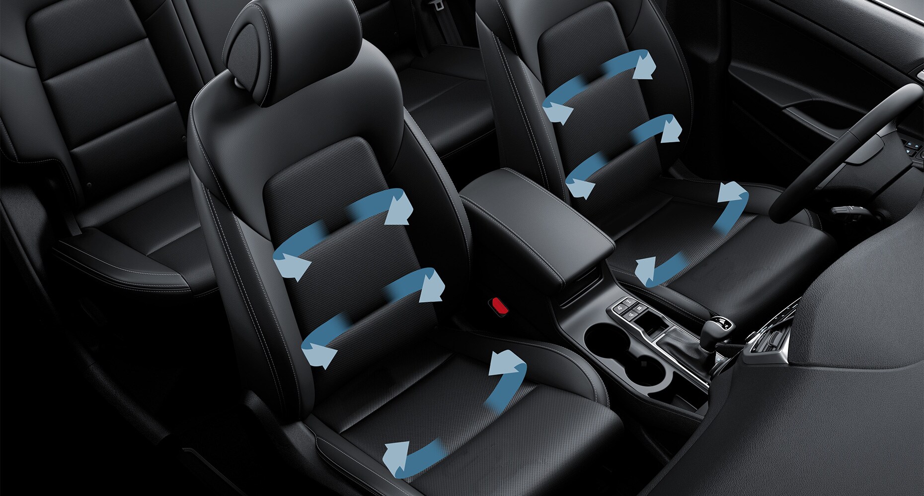 2018 Hyundai Tucson in Winnipeg ventilated cooled seats at Murray Hyundai Winnipeg. Very safe SUV